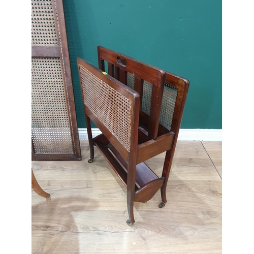 7 - An antique Dutch marquetry splat back Chair A/F, a Victorian Bedroom Chair, a Gout Stool and a mahog... 