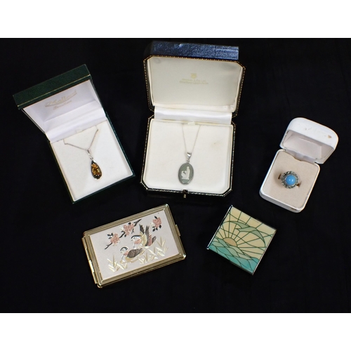 230 - A collection silver Pendants, Bracelets, Rings etc