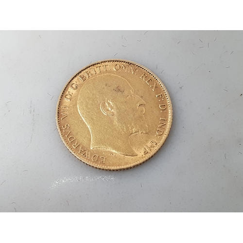 288 - An Edward VII 1907 Gold Half Sovereign