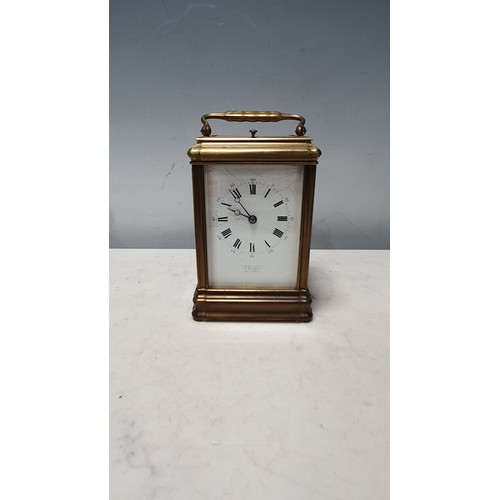 50A - A 19th century carriage clock