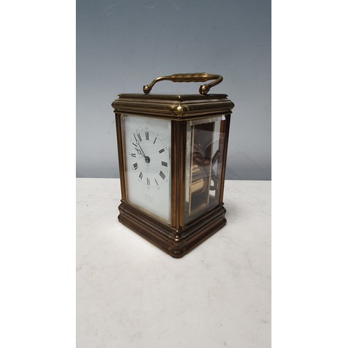 50A - A 19th century carriage clock