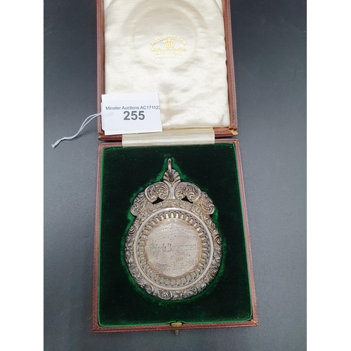 131 - An Edward VII silver Medallion with Arbroath High School Presentation Inscription, Birmingham 1903, ... 