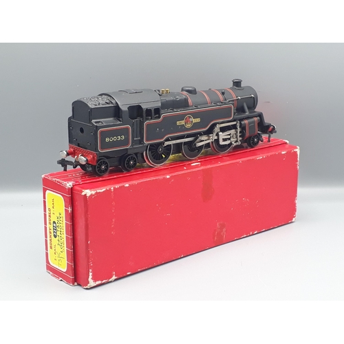 1003 - Hornby Dublo 2218 2-6-4T in mint condition showing no signs of use to the wheels or armature. Box in... 