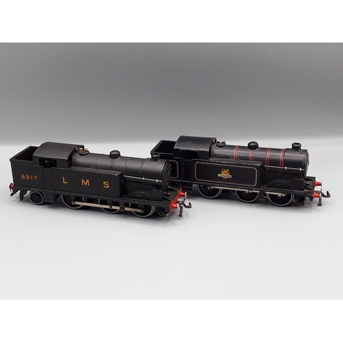 1063 - Four Hornby Dublo 3-rail Tank Locomotives including 2x 2-6-4T, 1x EDL17 0-6-2T and 1x EDL7 LMS 0-6-2... 