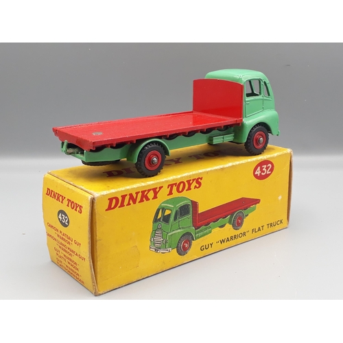 1089 - A boxed Dinky Toys No.432 Guy 'Warrior' Flat Truck, Nr M-M, box E