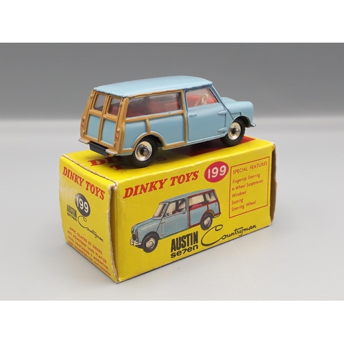 1098 - A boxed Dinky Toys No.199 pale blue Austin Countryman, Nr M-M, box E