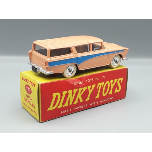 1107 - A boxed Dinky Toys No.173 pink Nash Rambler, Nr M-M, box E