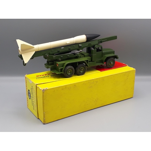 1120 - A boxed Dinky Supertoys No.665 Honest John Missile Launcher, Nr M-M, box E+