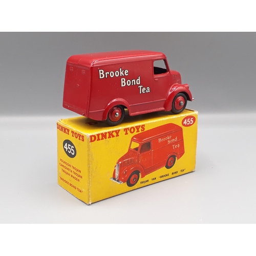 1141 - A boxed Dinky Toys No.455 Trojan Van 'Brooke Bond', Nr M-M, box E+