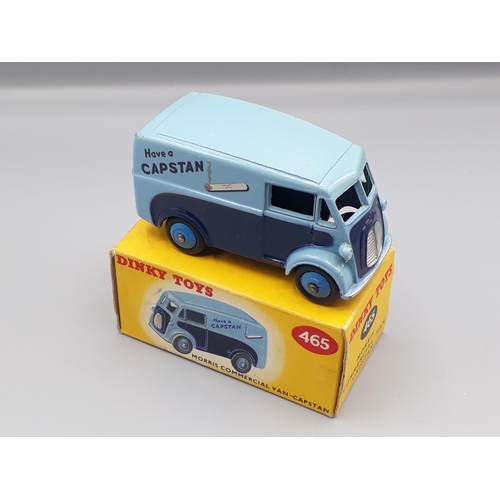 1142 - A boxed Dinky Toys No.465 Morris 'Capstan' Van, Nr M-M, box E+