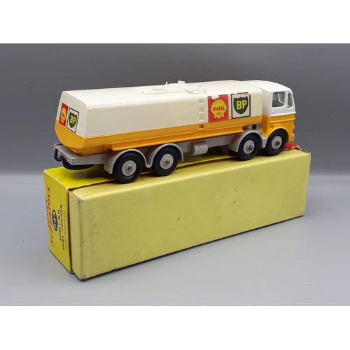 1159 - A boxed Dinky Supertoys No.944 Shell B.P. Fuel Tanker, Nr M-M, box E+