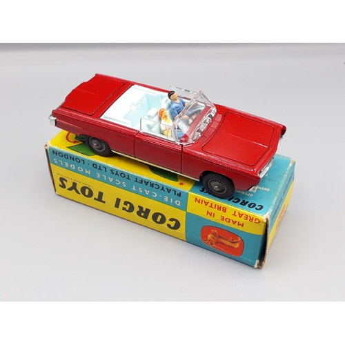 1176 - A boxed Corgi Toys No.246 red Chrysler Imperial, Nr M-M, box E