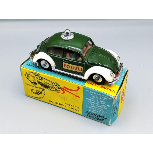 1184 - A boxed Corgi Toys No.492 Volkswagen European Police Car, Nr M-M, box E