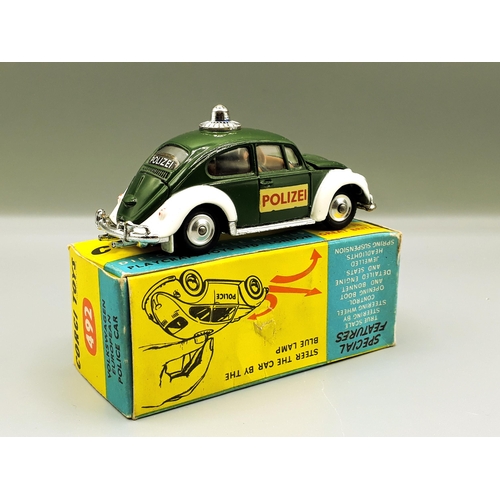 1184 - A boxed Corgi Toys No.492 Volkswagen European Police Car, Nr M-M, box E