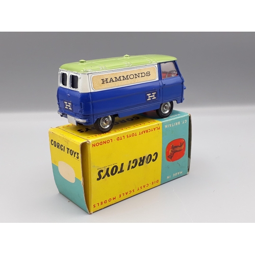 1198 - A boxed Corgi Toys No.462 Hammonds Van, Nr M-M, box E+