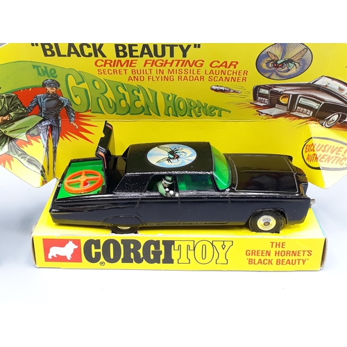 1207 - A boxed Corgi Toys No.268 The Green Hornets 'Black Beauty'. Superb example of model and box comes wi... 