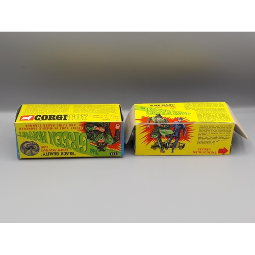 1207 - A boxed Corgi Toys No.268 The Green Hornets 'Black Beauty'. Superb example of model and box comes wi... 