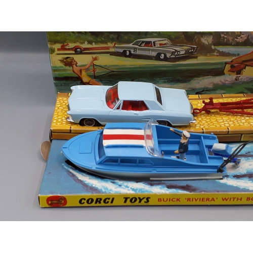 1212 - A boxed Corgi Toys Gift Set No.31 'The Riviera' Set, contents in Nr M condition with instructions, b... 