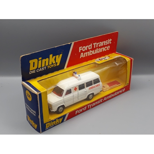 1215 - A boxed Dinky Toys No.274 Ford Transit Ambulance