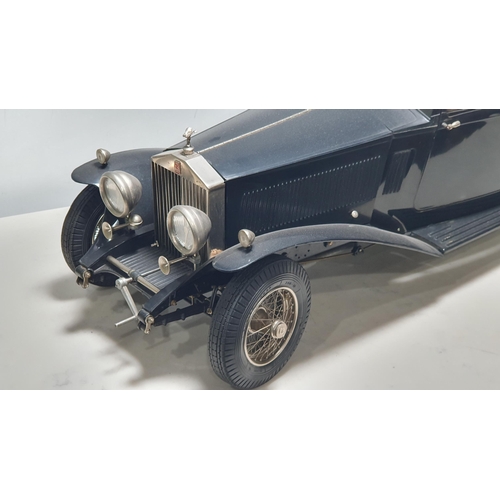 1220 - A completed Pocher 1/8 scale 1932 Rolls Royce Sedanca Phantom II