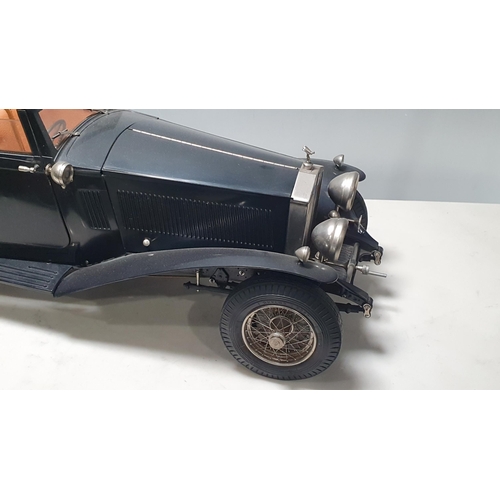 1220 - A completed Pocher 1/8 scale 1932 Rolls Royce Sedanca Phantom II