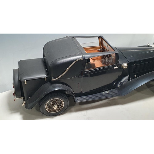 1220 - A completed Pocher 1/8 scale 1932 Rolls Royce Sedanca Phantom II