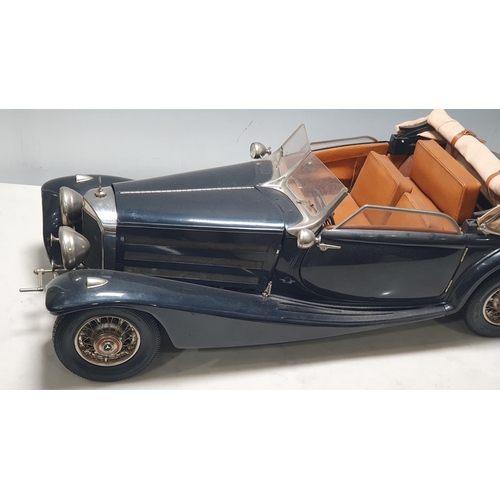 1221 - A completed Pocher 1/8 scale 1934 Mercedes Benz 540K Roadster