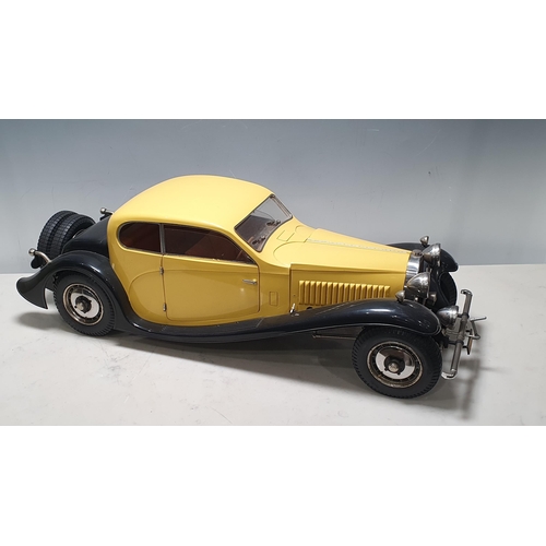 A completed Pocher 1/8 scale 1933 Bugatti Type 50T