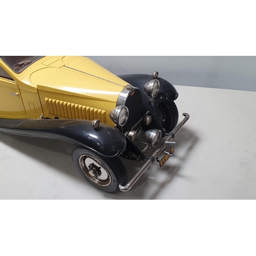 A completed Pocher 1/8 scale 1933 Bugatti Type 50T