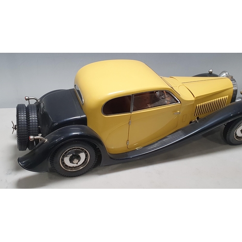 1222 - A completed Pocher 1/8 scale 1933 Bugatti Type 50T