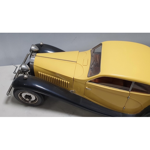 1222 - A completed Pocher 1/8 scale 1933 Bugatti Type 50T