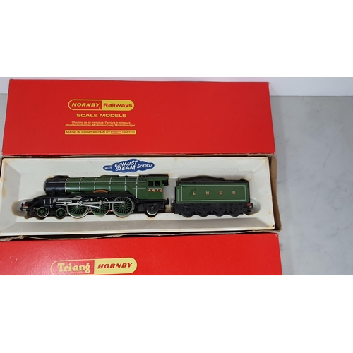 1238 - A part boxed Triang Hornby 00 gauge Battle of Britain Class Locomotive 'Winston Churchill', a boxed ... 