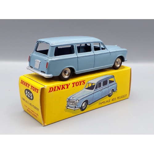 1242 - A boxed French Dinky Toys No.525 Familiale 403 Peugeot