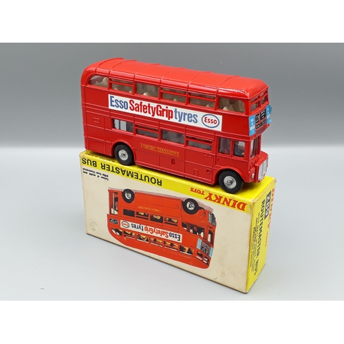 1256 - A boxed Dinky Toys No.289 Routemaster Bus in later box