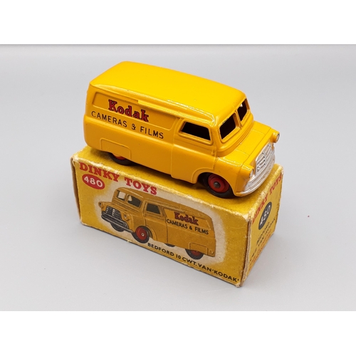 1259 - A boxed Dinky Toys No.480 Bedford 'Kodak' Van