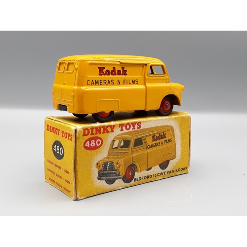 1259 - A boxed Dinky Toys No.480 Bedford 'Kodak' Van