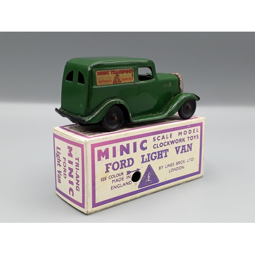 1272 - A boxed Triang Minic Ford Light Van