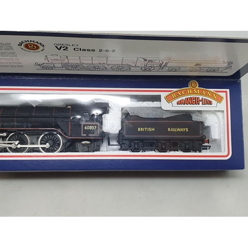 1307 - A boxed Bachmann 00 gauge V2 Class 2-6-2 Locomotive