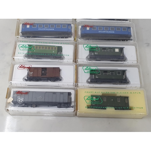 1312 - A boxed Jouef Effer-Bahn H0e 815000 Autocoach, a Liliput 0-6-2T Locomotive A/F and ten boxed Liliput... 