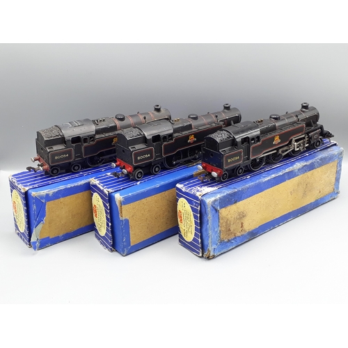 1328 - Three boxed Hornby Dublo EDL18 2-6-4T Locomotives, F, boxes P-F