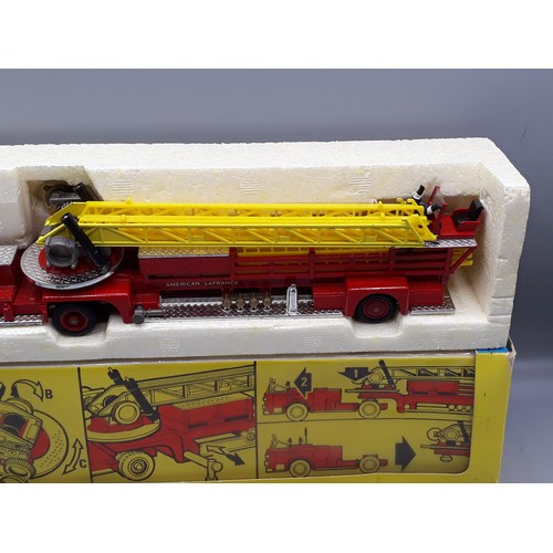 1208 - A boxed Corgi Major No.1143 American Lafrance Aerial Rescue Truck with 'Mr Retailer' cover strip, bo... 