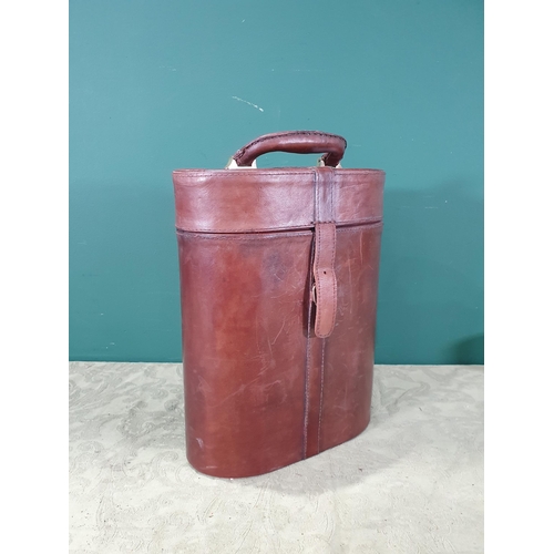 3 - A leather Wine Carrier for two bottles (R7)
