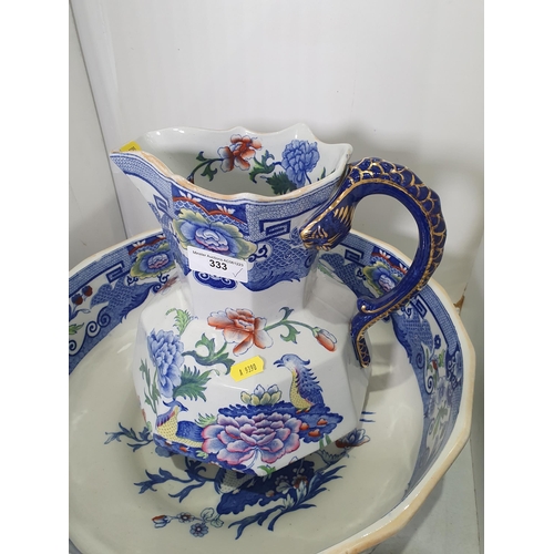 333 - A Masons Ironstone Wash Set (R5)