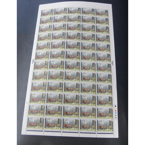 402 - A GB QV-QE11 Stamp Collection, mint/used , contained in ten albums; together with a Folio containing... 