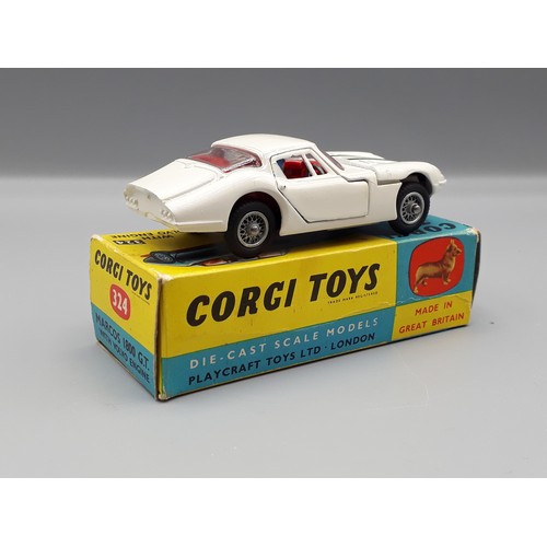 1195 - A boxed Corgi Toys No.324 white Marcos 1800 GT, Nr M-M, box E