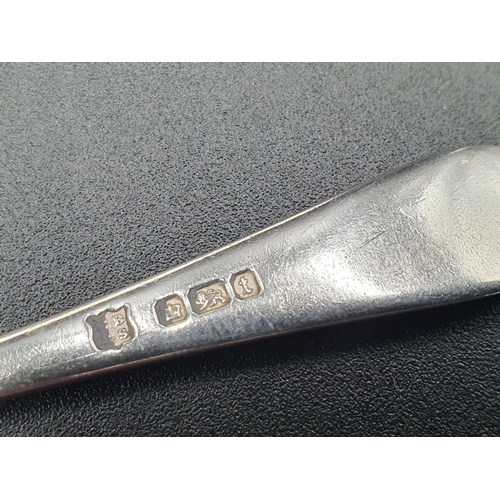 100 - Nine George V silver Teaspoons and Sugar Tongs, Sheffield 1911, in case