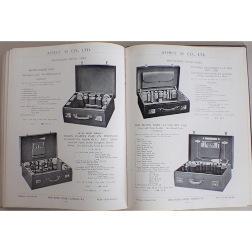 279 - A 1930's Asprey of Bond Street, London Catalogue showing jewellery, silver, and items for all depart... 