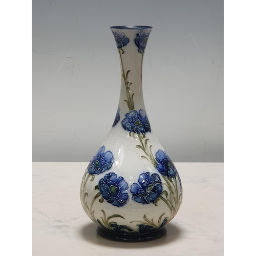 369 - A William Moorcroft Macintyre & Co Florian ware Vase, Rd 401753, A/F, 8in High.