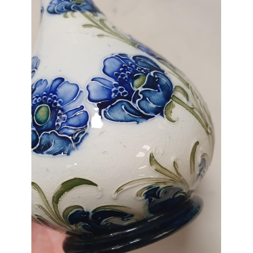 369 - A William Moorcroft Macintyre & Co Florian ware Vase, Rd 401753, A/F, 8in High.