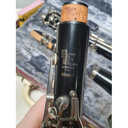 244 - A Boosey & Hawkes Clarinet in case (R3)